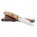 Faca Casström No. 10 Swedish Forest Knife Curly Birch / Inox / Full-flat